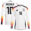 Officiële Voetbalshirt Duitsland Musiala 10 Thuis EK 2024 Lange Mouw - Heren